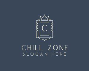 Elegant Royal Shield logo design