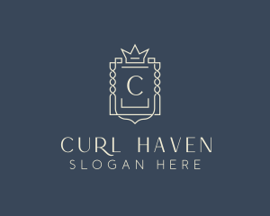 Elegant Royal Shield logo design