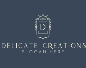 Elegant Royal Shield logo design