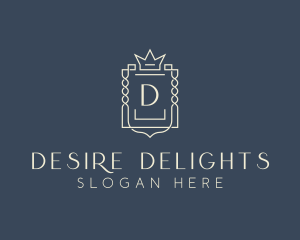 Elegant Royal Shield logo design