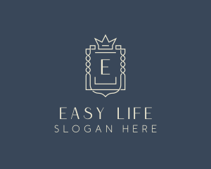 Elegant Royal Shield logo design