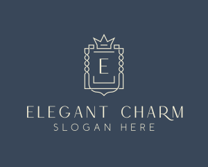 Elegant Royal Shield logo design