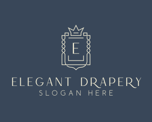 Elegant Royal Shield logo design