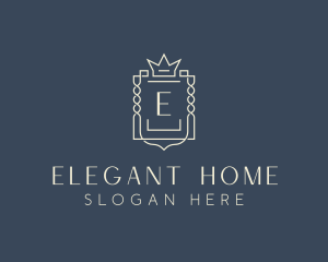 Elegant Royal Shield logo design