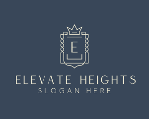 Elegant Royal Shield logo design