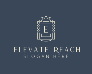 Elegant Royal Shield logo design