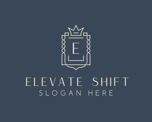 Elegant Royal Shield logo design