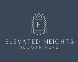 Elegant Royal Shield logo design