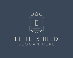 Elegant Royal Shield logo design