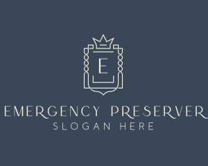 Elegant Royal Shield logo design