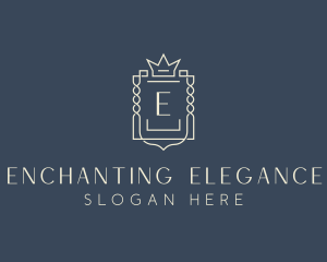 Elegant Royal Shield logo design