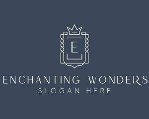 Elegant Royal Shield logo design