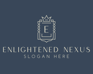 Elegant Royal Shield logo design