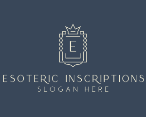 Elegant Royal Shield logo design