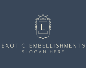 Elegant Royal Shield logo design