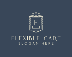 Elegant Royal Shield logo design