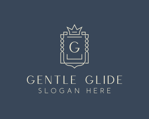 Elegant Royal Shield logo design