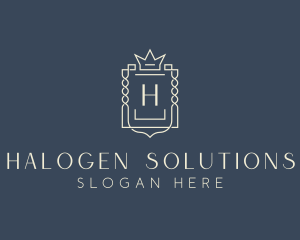 Elegant Royal Shield logo design