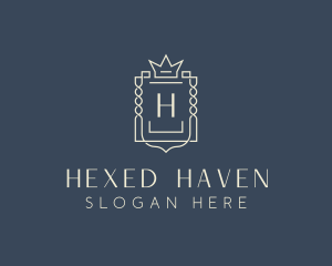 Elegant Royal Shield logo design