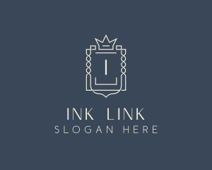 Elegant Royal Shield logo design