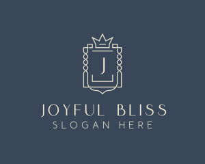 Elegant Royal Shield logo design