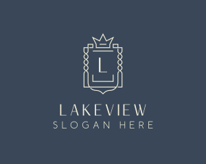 Elegant Royal Shield logo design