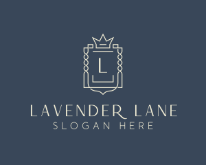 Elegant Royal Shield logo design