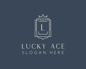 Elegant Royal Shield logo design