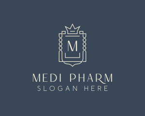 Elegant Royal Shield logo design