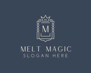 Elegant Royal Shield logo design