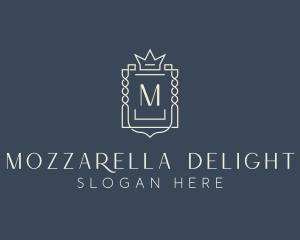 Elegant Royal Shield logo design