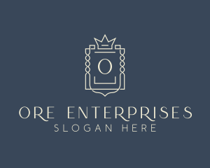 Elegant Royal Shield logo design