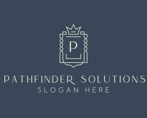 Elegant Royal Shield logo design