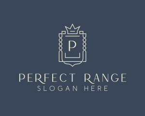 Elegant Royal Shield logo design