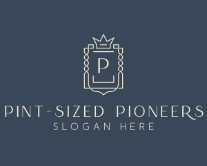 Elegant Royal Shield logo design