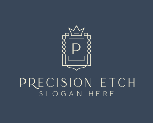 Elegant Royal Shield logo design