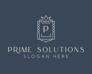 Elegant Royal Shield logo design