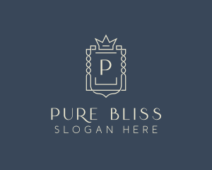 Elegant Royal Shield logo design