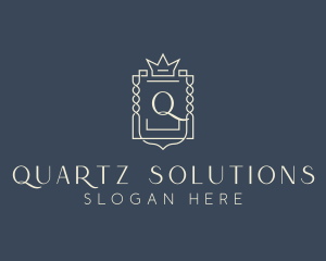 Elegant Royal Shield logo design