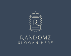 Elegant Royal Shield logo design