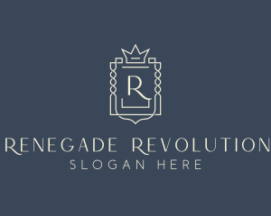 Elegant Royal Shield logo design