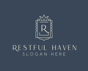 Elegant Royal Shield logo design