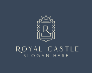 Elegant Royal Shield logo design