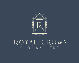 Elegant Royal Shield logo design