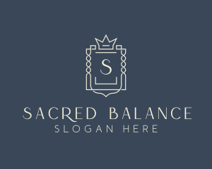 Elegant Royal Shield logo design