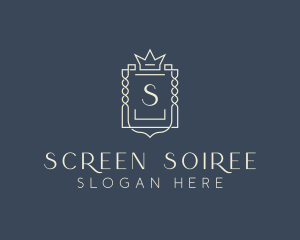 Elegant Royal Shield logo design