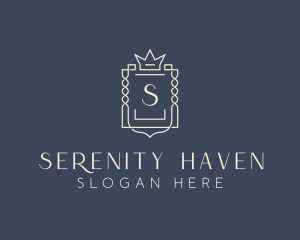 Elegant Royal Shield logo design