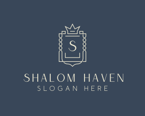 Elegant Royal Shield logo design