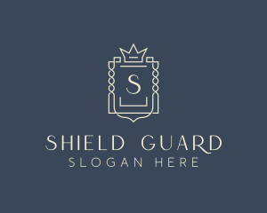 Elegant Royal Shield logo design