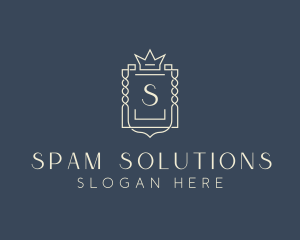 Elegant Royal Shield logo design